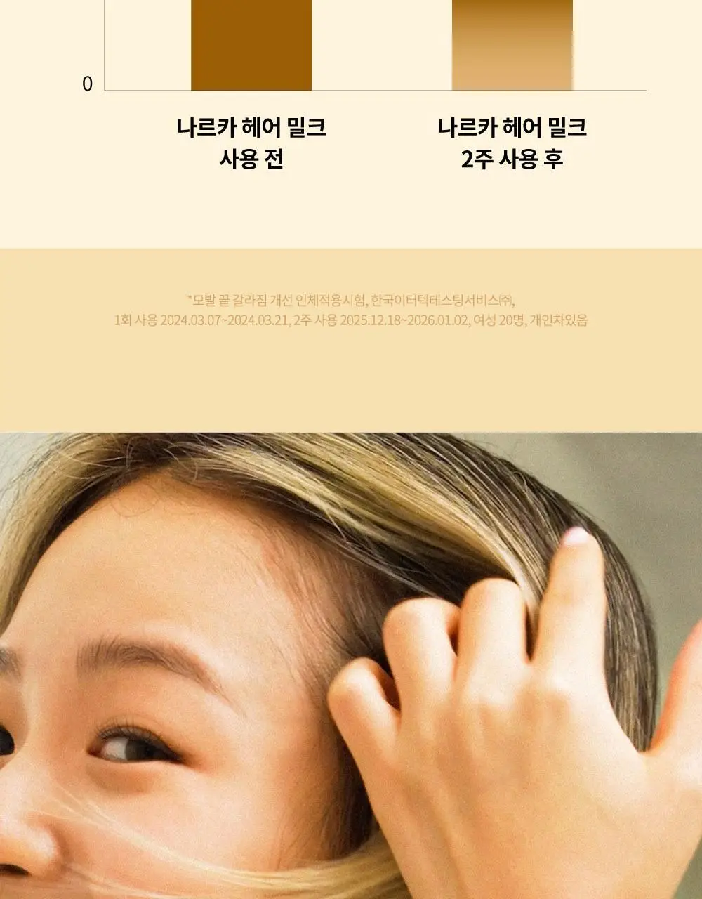 [반곱슬탈출] 나르카 스트레이트 슬릭 헤어 밀크 기획(+고데기 브러쉬 증정) (단품/기획) 상세페이지 39